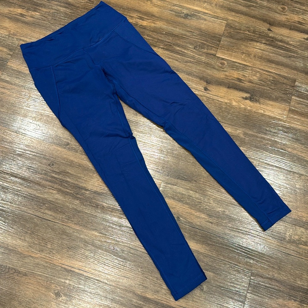 Victoria Secret Blue Mesh Sport Leggings